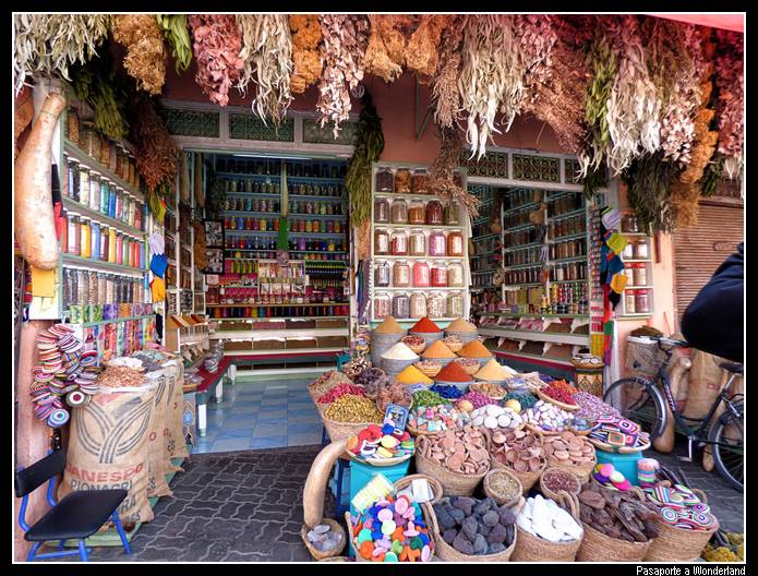 Especias Zoco Marrakech